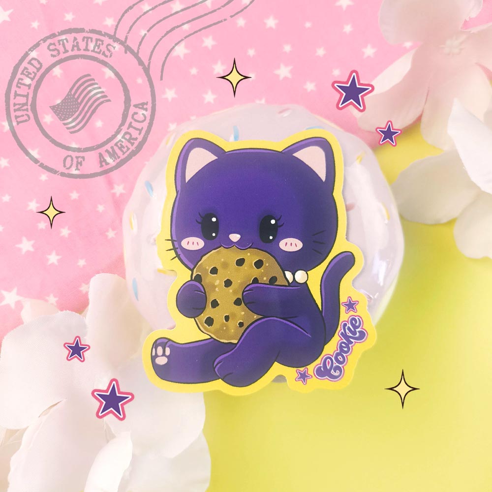 Stickers Miss kitty "Neko friends "