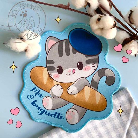 Tapis de souris Monsieur Minou "Neko friends"