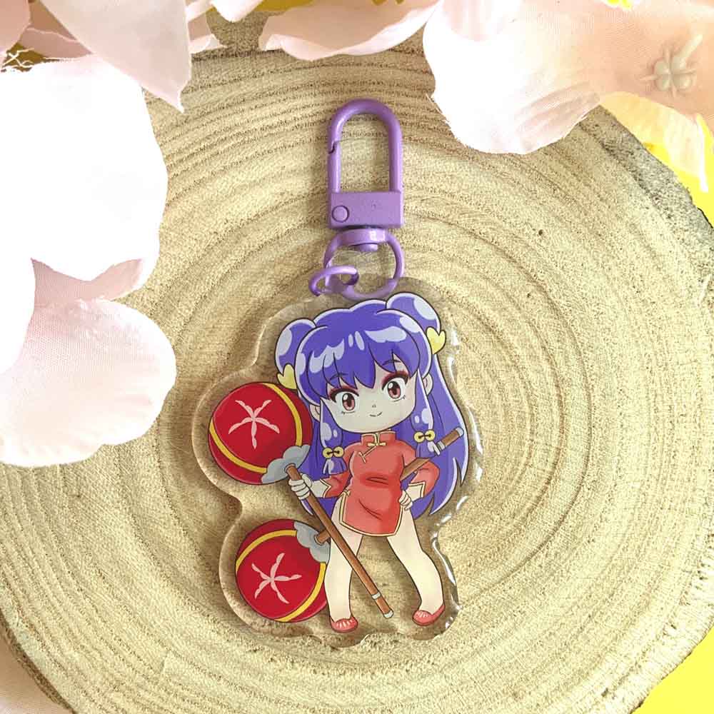 Porte-clé acrylique "Ranma 1/2"v Shampoo