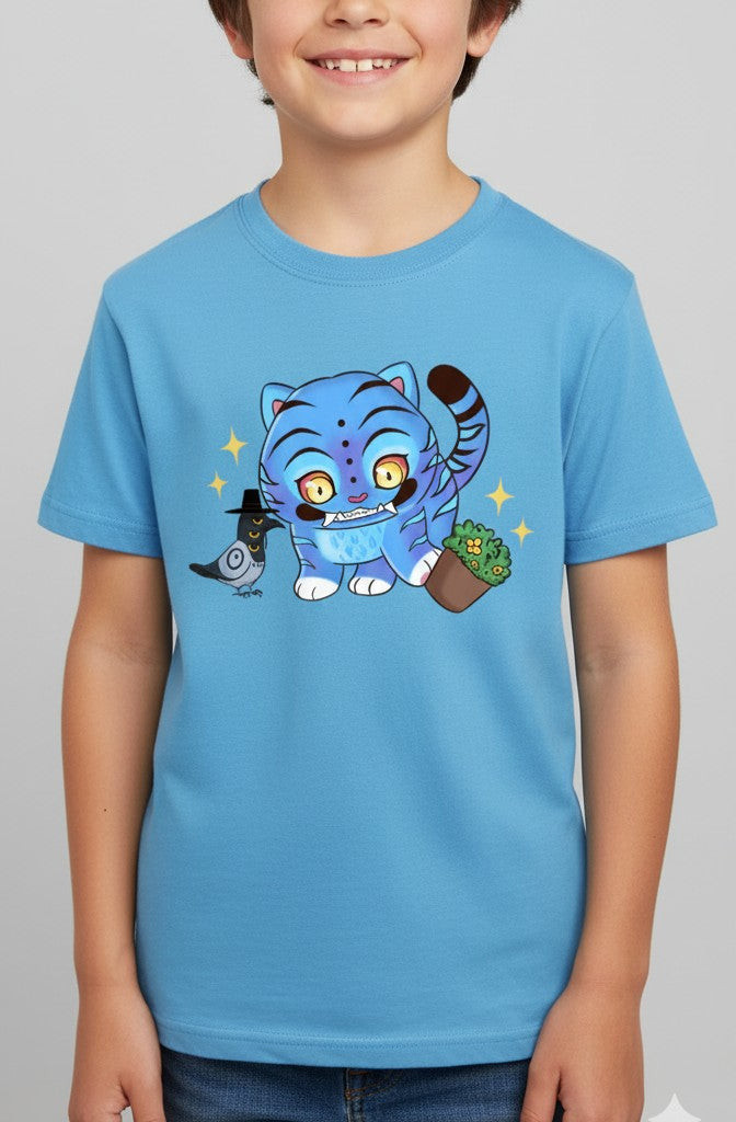 T-shirt kawaii Tigre derpy
