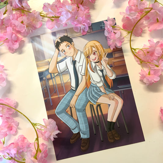 Print A4/A5 fan art « My dress-up darling »