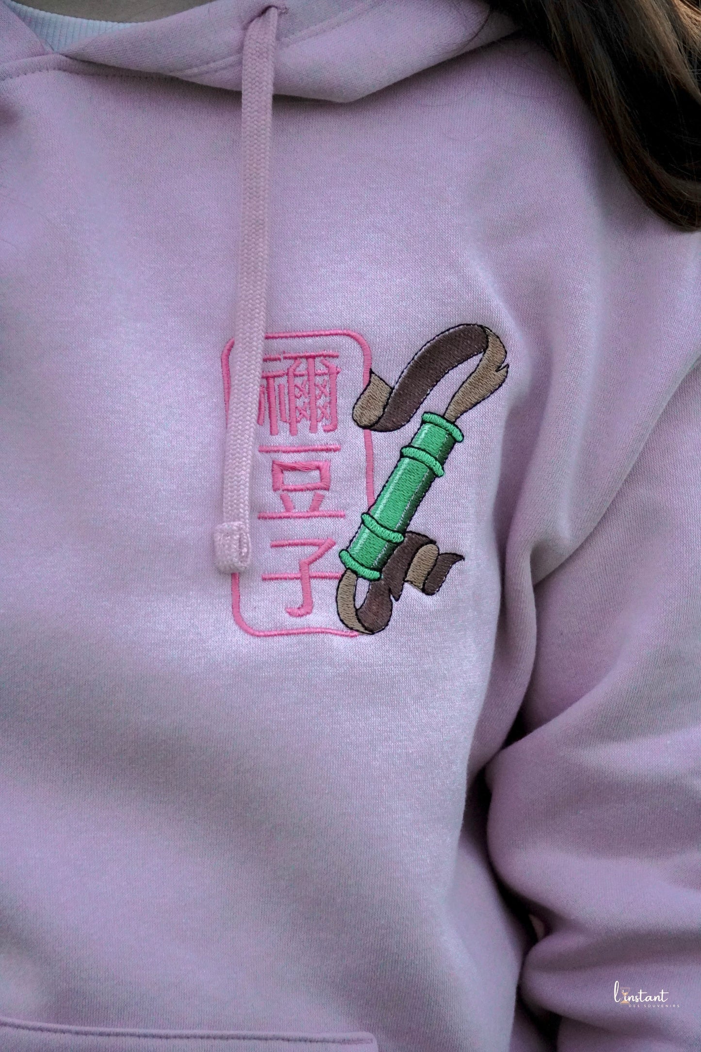 Sweat à capuche brodé « Nezuko « Demon slayer