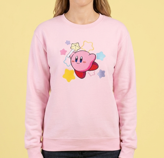 Sweat brodé « Kirby « Destockage