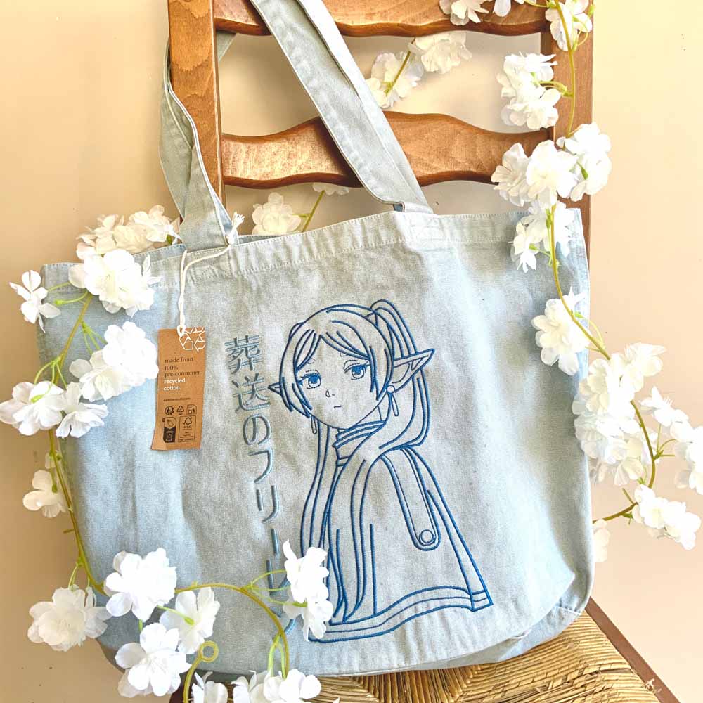 Sac brodé Frieren