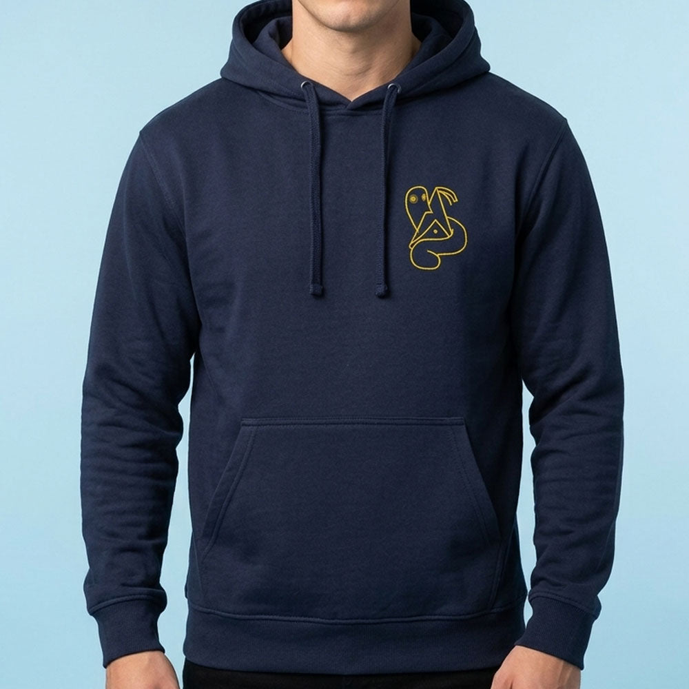 Sweat à capuche brodé « Coco traits « L'atelier des sorciers "