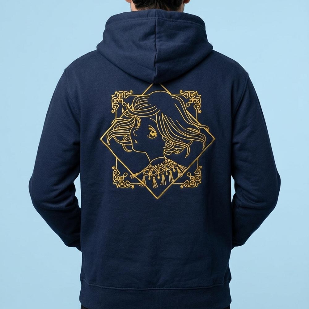 Sweat à capuche brodé « Coco traits « L'atelier des sorciers "