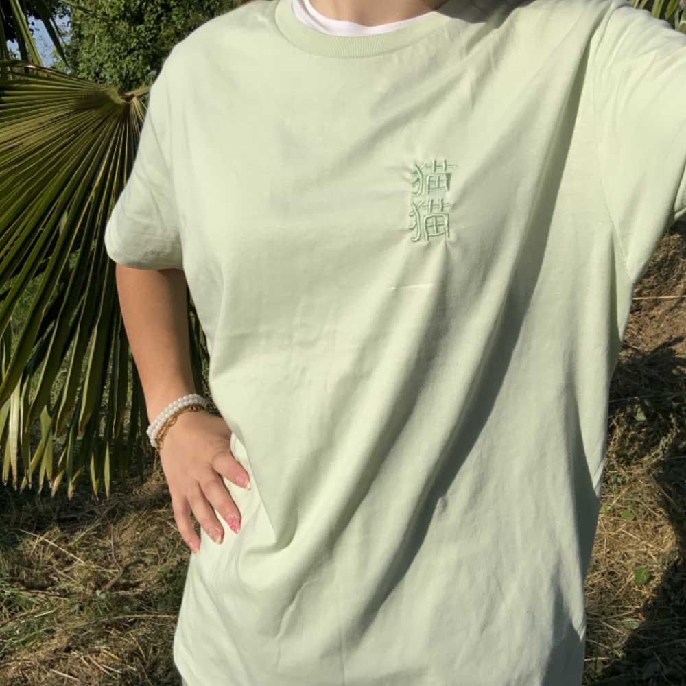 T-shirt brodé Maomao "Les carnets de l’apothicaire »
