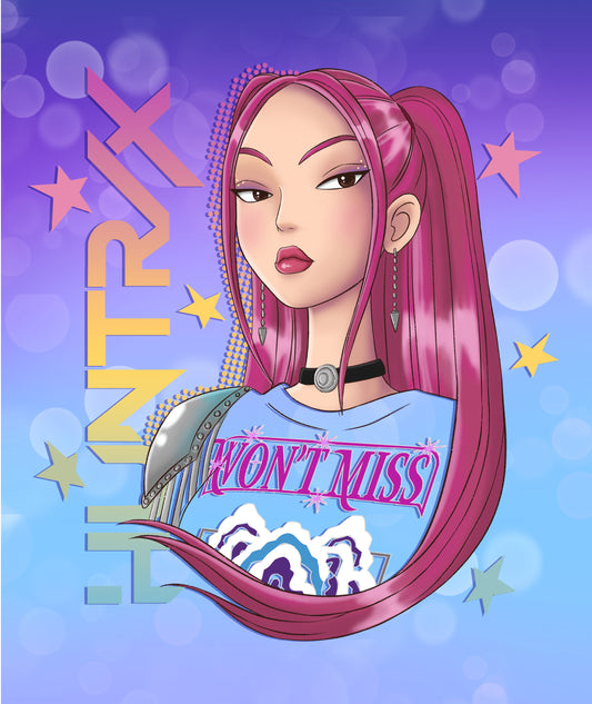 Tapis de souris rectangulaire "Mira" Kpop Demon Hunter